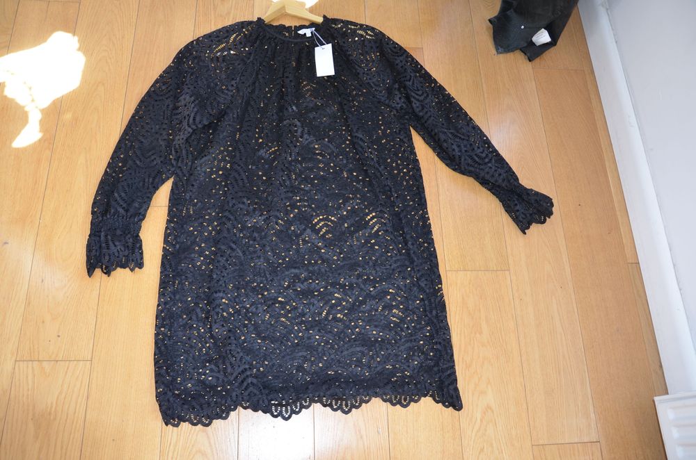 piękna czarna sukienka Joanna Hope czarna r. 48/50