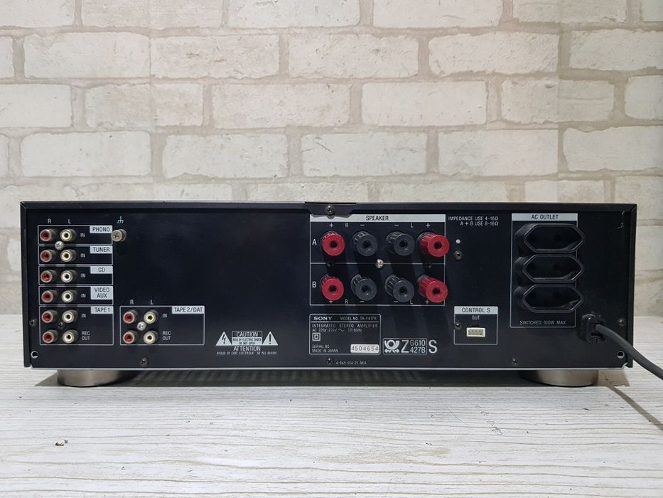 Стерео підсилювач/усилитель Sony TA-F417R +1 2*120Вт б/у  з Німеччини