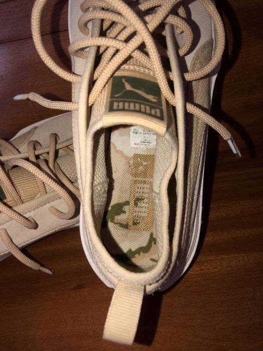 Tenis bege/creme puma