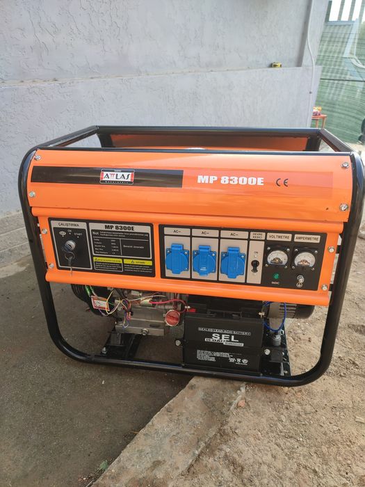 Бензиновий електрогенератор 8квт