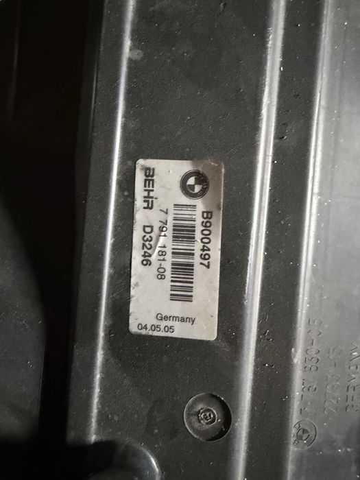 Radiador BMW E60 E61 535d