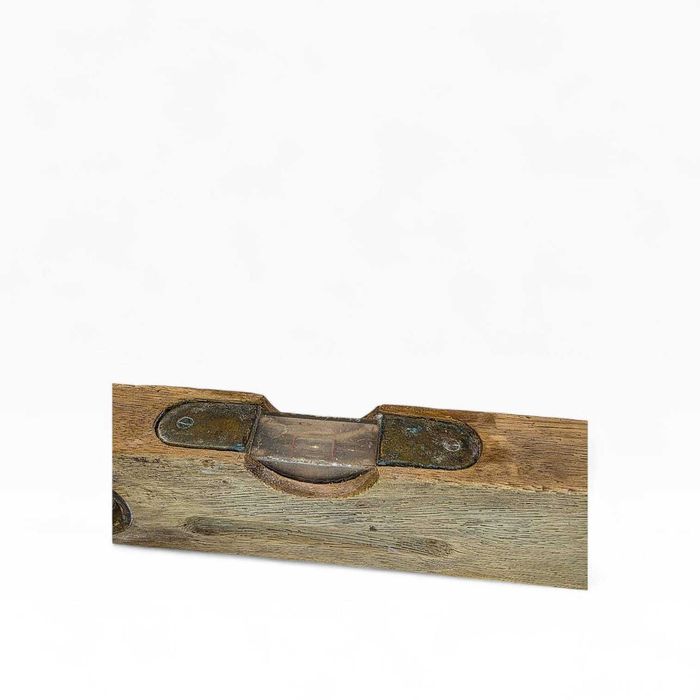 Nível Antigo Carpinteiro Madeira Maciça – Bolha Central e Lateral