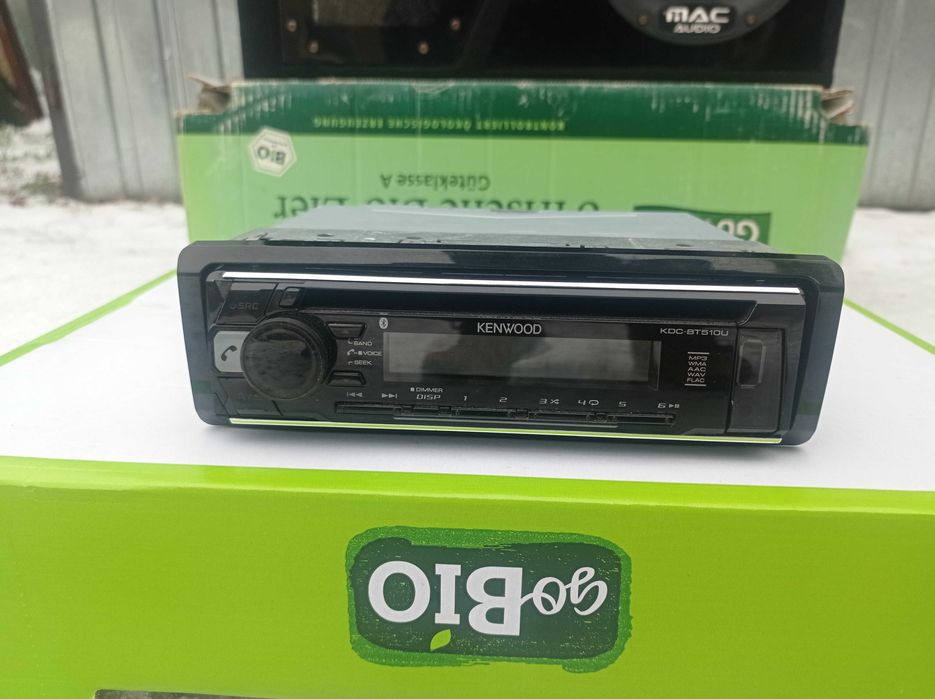 Radio Samochodowe KENWOOD BLUETOOTH MP3 AUX USB Sterowaniem Subem