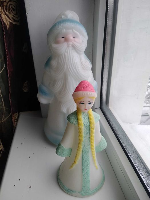 Набір Дід Мороз та Снігуронька_Дед Мороз и Снегурочка Радянських часів