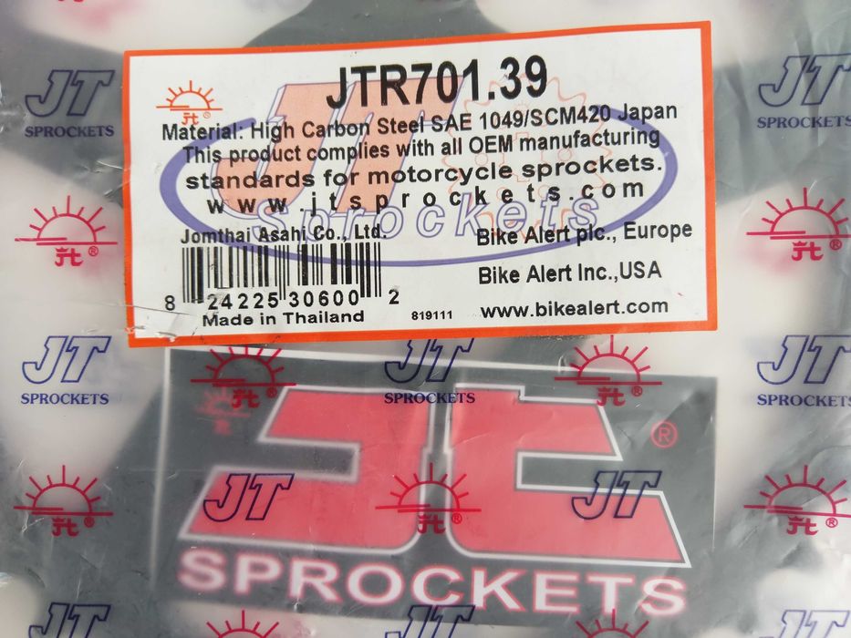 Задняя звезда JTR701.39 Aprilia AFI RS Tuareg Cagiva Mito N1 SuperCity