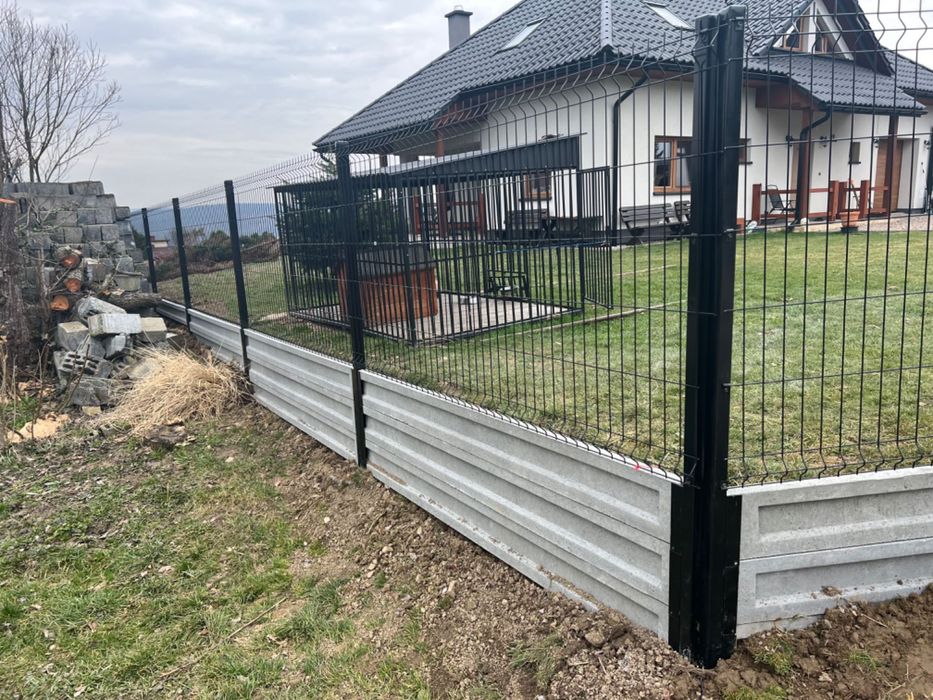 Montaż.Ogrodzenie Panelowe 40 ZŁ