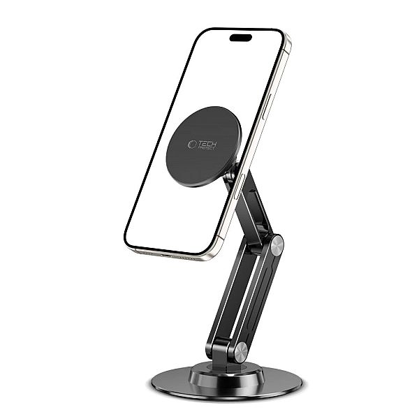 Tech-Protect Dpt100 Universal Magnetic Magsafe Phone Desktop Stand Bla