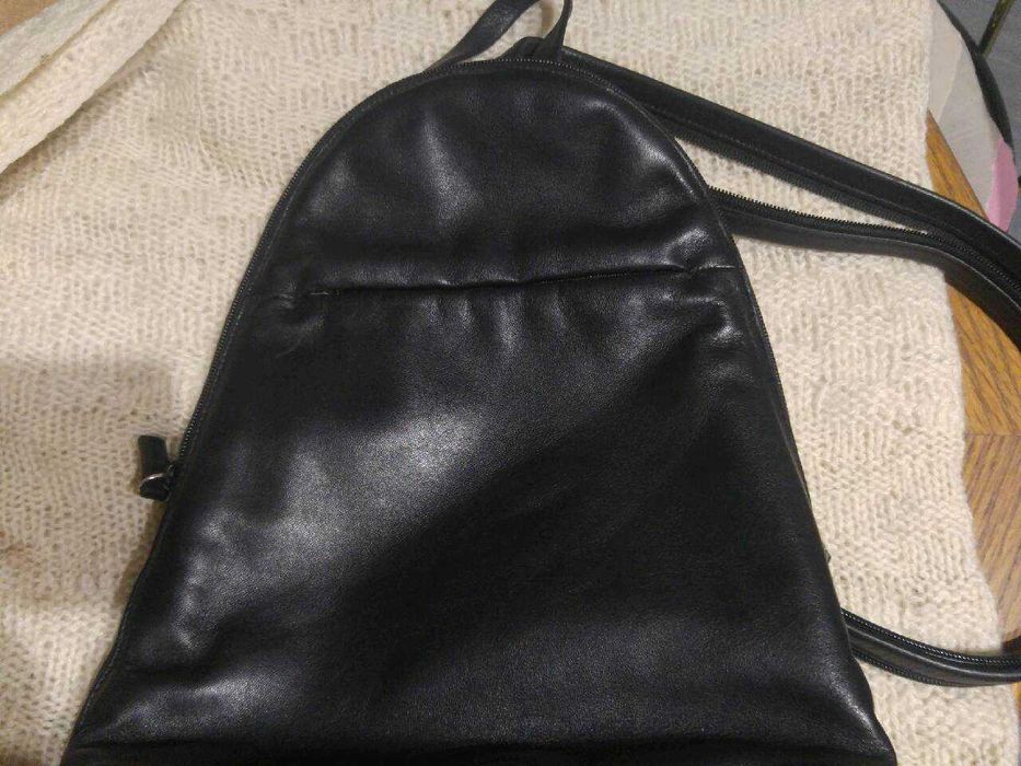 Plecak skórzany damski