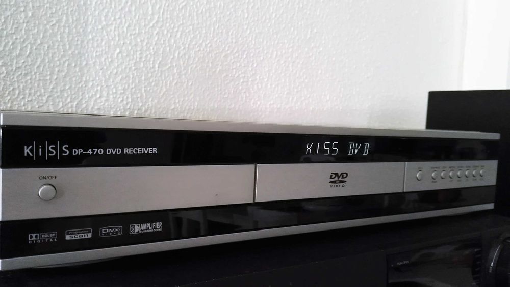 Kiss DP-470 Reproductor DVD DIVX + AMPLI 5X50W