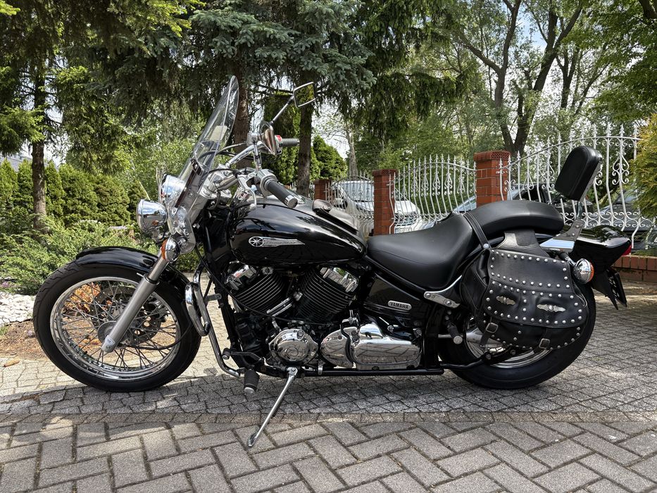 Yamaha XVS 650 Dragstar 28tys km Bezwypadkowy Oryginał Transport Polecam