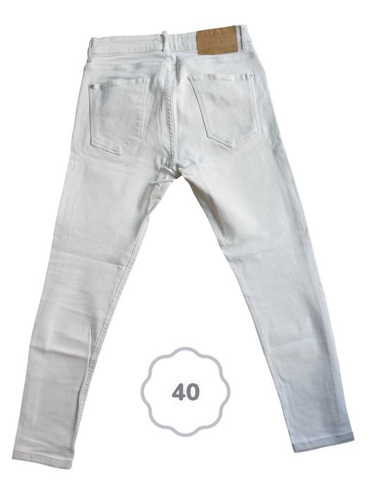 Calças Brancas Zara 40 (Homem)