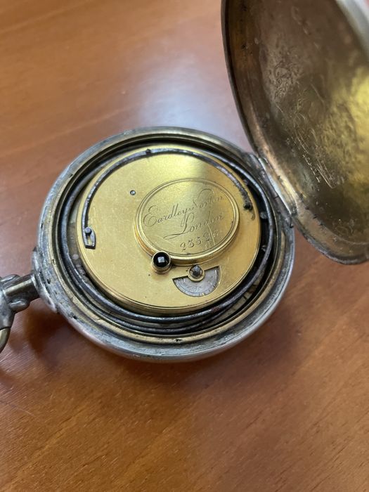 Relógio de Bolso Vintage Eardley Norton London - Série 23526