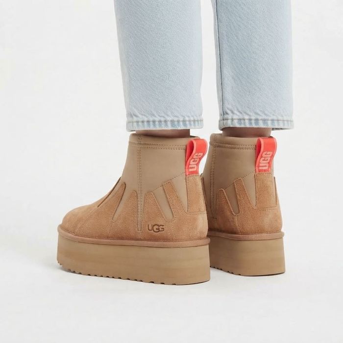 Оригінал! Жіночі угги UGG Classic Mini Dipper Sunwave BLK женские угги