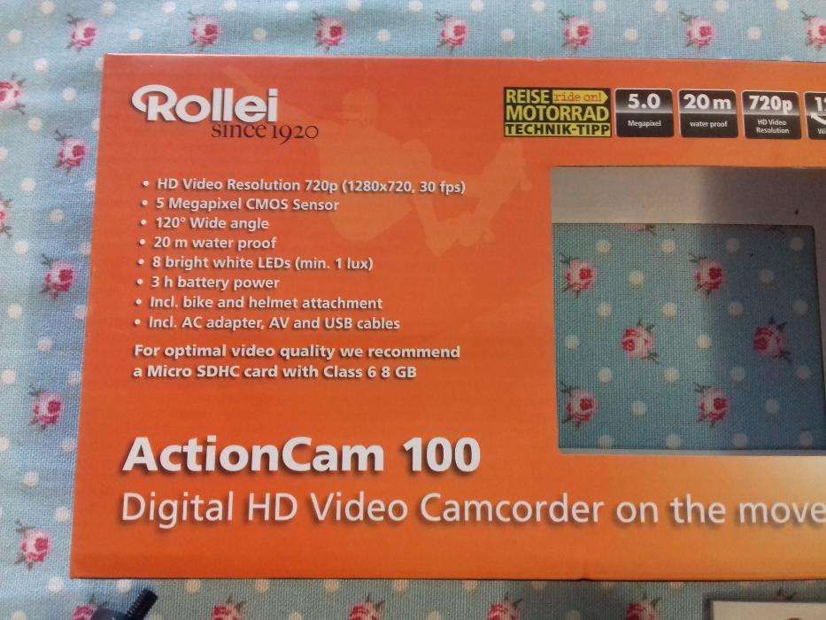 Câmara Rollei Action Cam 100