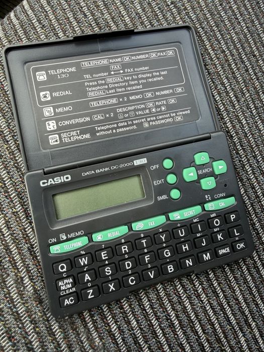 Casio data bank dc 2000 130