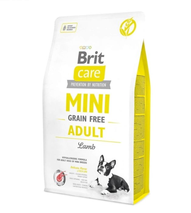 Бріт для малих собак, ягня. 2 кг