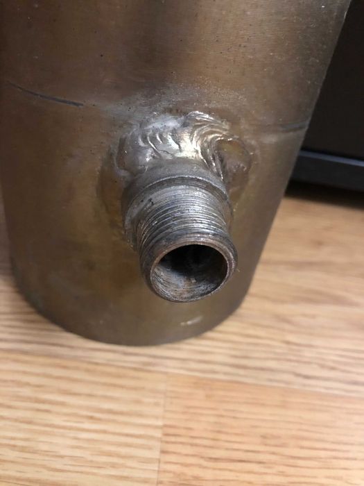 Ресивер толстостенный , емкость под масло , воздух , силикоген