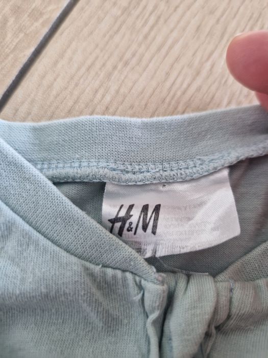 Pajacyki śpiochy pidżamy h&m 56 na suwak