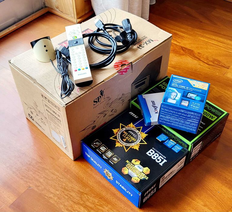 PC Mediacenter [Mini-ITX] HTPC Intel i3 SSD120GB 8GB - KODI