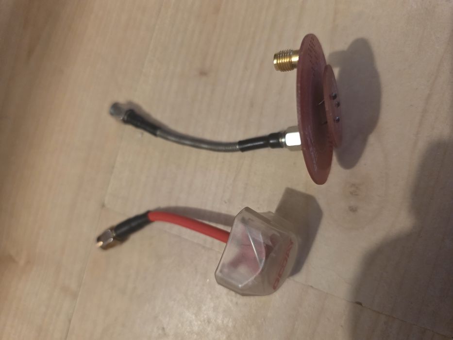 Anteny analogowe fpv dwie sztuki rhcp rpsma sma