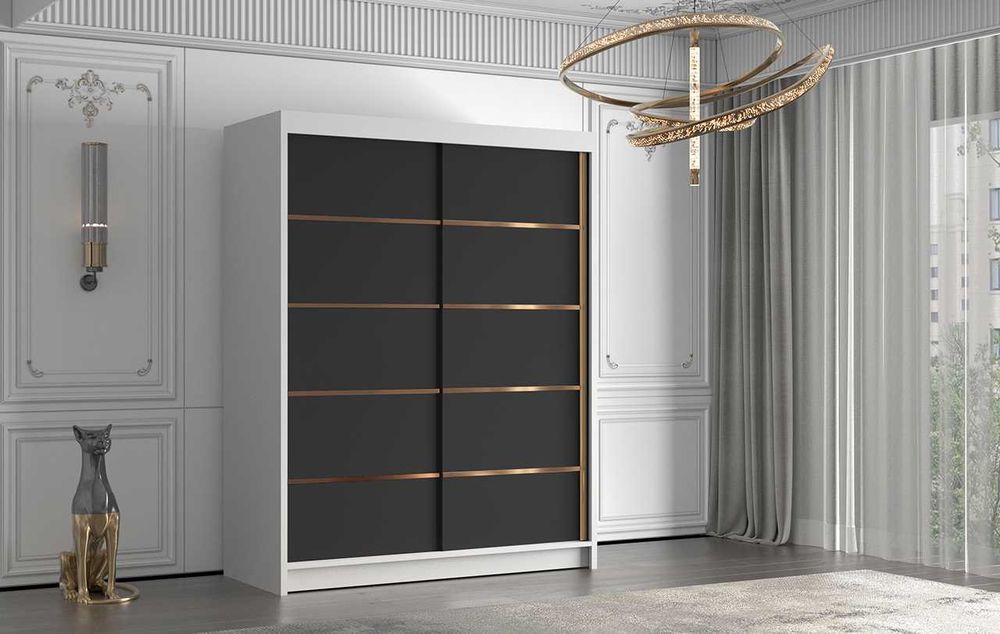 Nowość Szafa Przesuwna Goldi 150 V4 150 cm