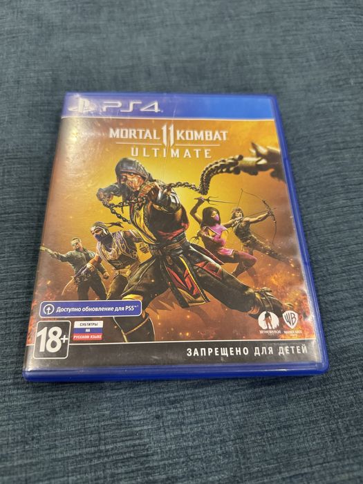 Продам диски на PS4. Gta 5 и Mortal Kombat 11 Ultimate.