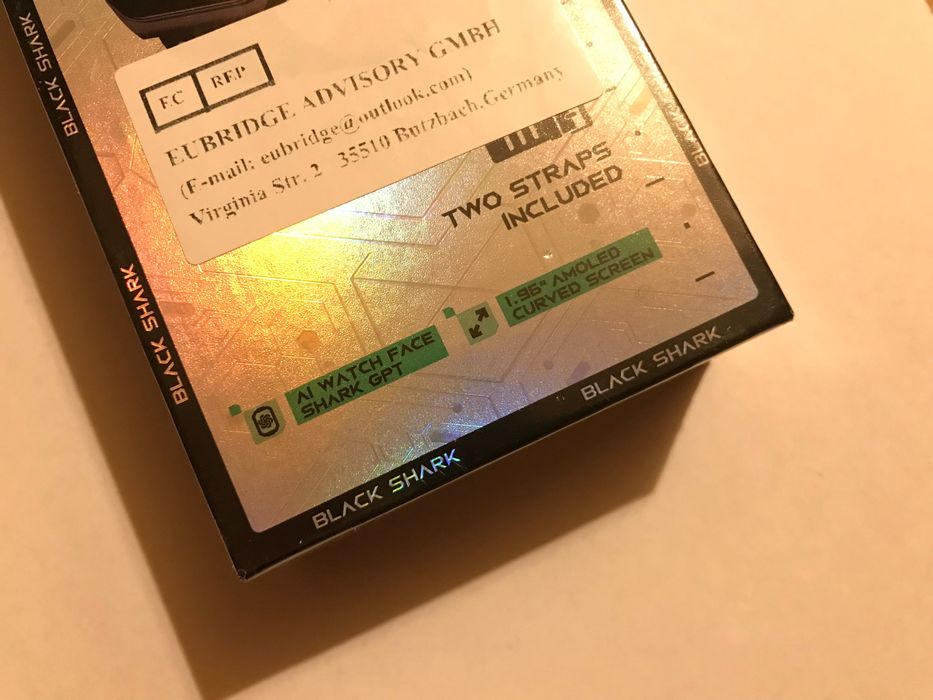 Zegarek Xiaomi Black Shark GT3 Srebrny/Silver