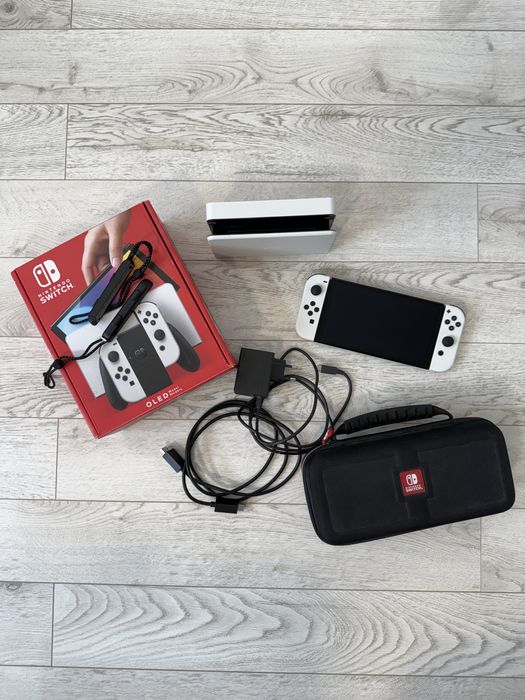 Nintendo Switch Oled Białe/White