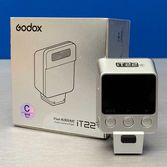 Godox iT22 (Canon) - iFlash TTL | Silver | NOVO | 3 ANOS DE GARANTIA