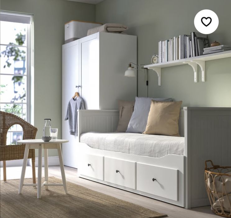 Sofá/Cama Hemnes IKEA + 2 colchões