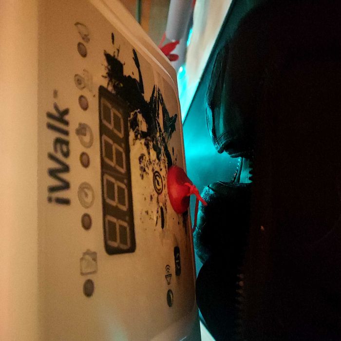 Passadeira elétrica e banco abdominais