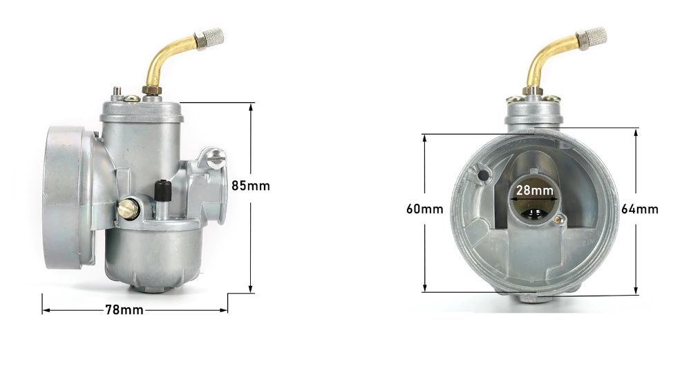 Carburador Tipo BING 17 - ARTIGO NOVO