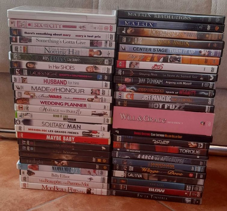 Lote de filmes dvd