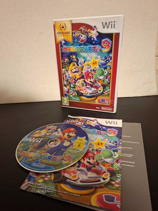 Mario Party 9 [Nintendo Selects] para Wii em bom estado geral testado