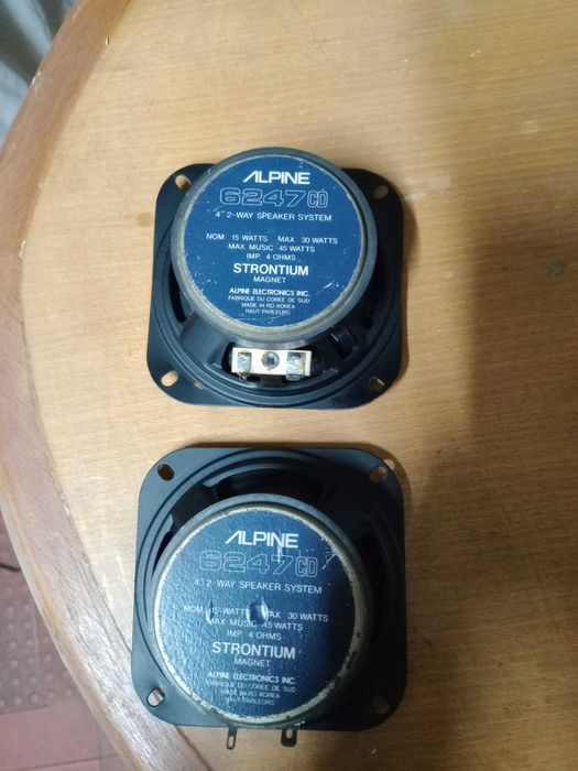 Colunas de som Alpine