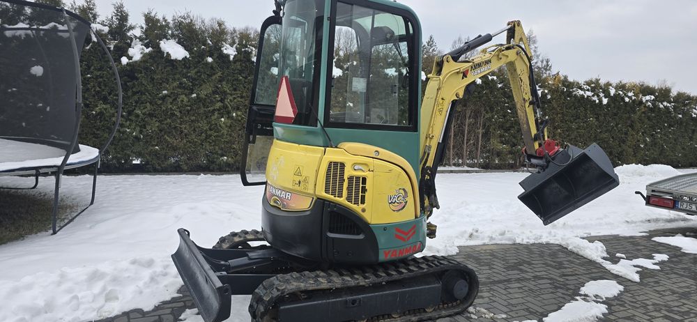Minikoparka Yanmar 2.4t Obrys Mocna koparka  Brutto