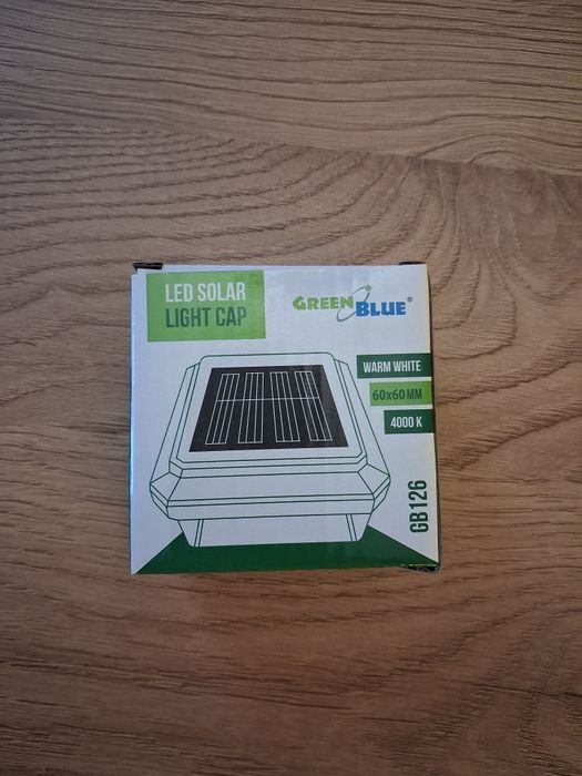 Lampka solarna na słupek 60x60 2szt.