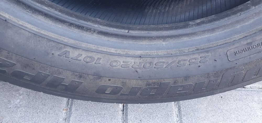 Шини Hankook Dynapro 265/50 R20 колеса резина літо Туарег Кайен Q-7