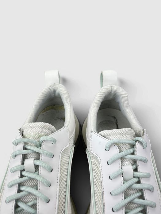 Buty Sportowe Calvin Klein Sneakers Szary Biały Rozmiar 38
