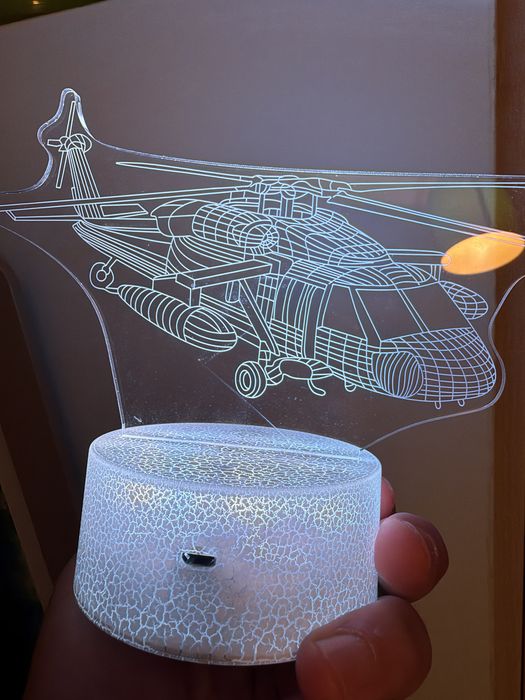 Lamp illusion 3D