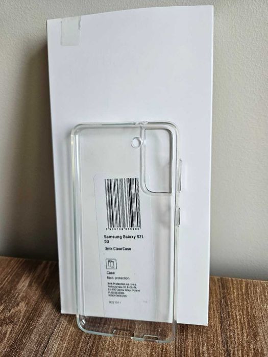 Etui 3MK Clear Case do Samsung Galaxy S21 Przezroczysty