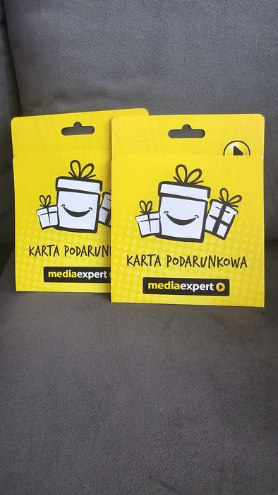 Karty podarunkowe media expert o wartości łącznej 300 zł