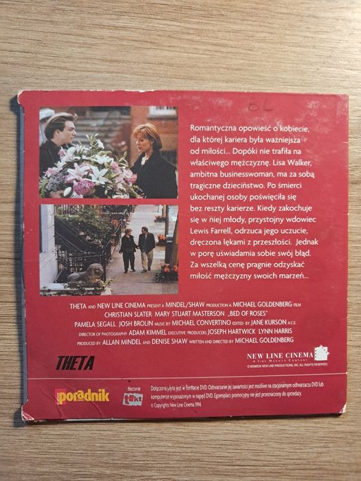 Usłane różami | Christian Slater | DVD