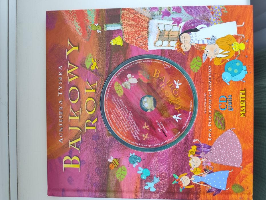 Книга з диском польською мовою Bajkowy Rok