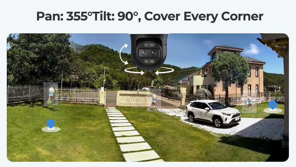 НОВИНКА Reolink Trackmix LTE 4G 8mp PoE  Wi-fi  4K Motion Tracking
