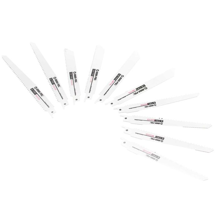 Brzeszczot uniwersalny do piły szablatej 10 szt wyżynarki noże lisi og