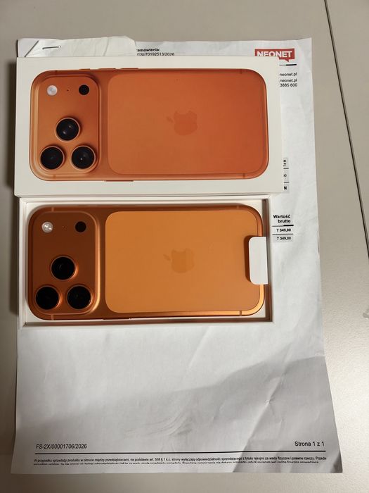 Iphone  17 pro 1  TB