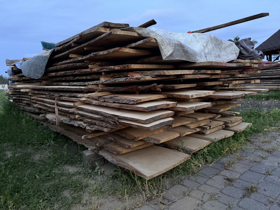Deski dębowe 2,5 i 5cm grubości