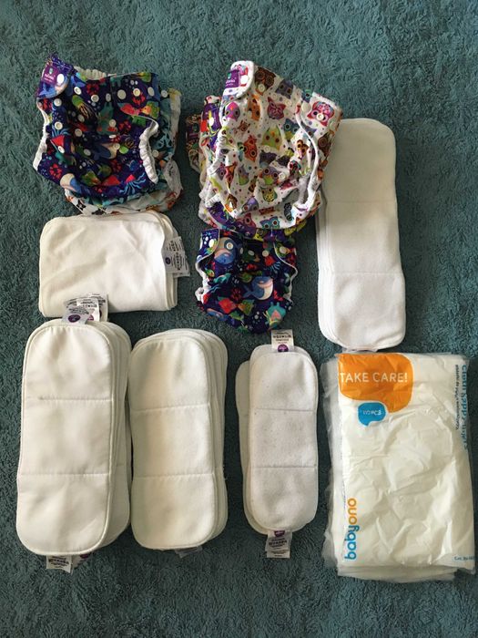 Pieluchy wielorazowe MILOVIA - bardzo duży komplet