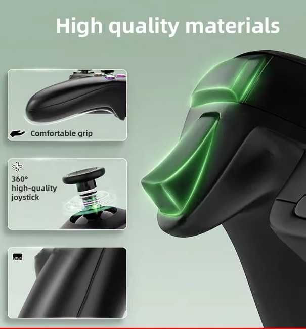 O controlador com fio 360 suporta Xbox 360 e Windows 7/8/10